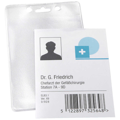 Artikelbild 3 für EICHNER Ausweishüllen transparent A7 hoch, 200 St., Artikelnummer 703779