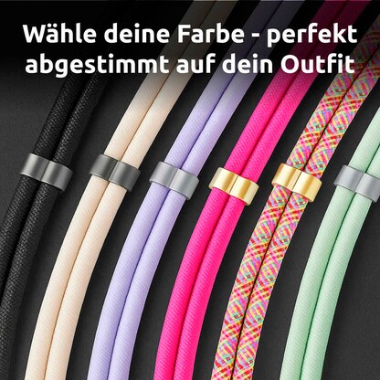 Artikelbild 12 für Intenso Charging Lanyard Handykette Ladekabel schwarz, Kabellänge: 1,65 m, 60 Watt, Artikelnummer 781557