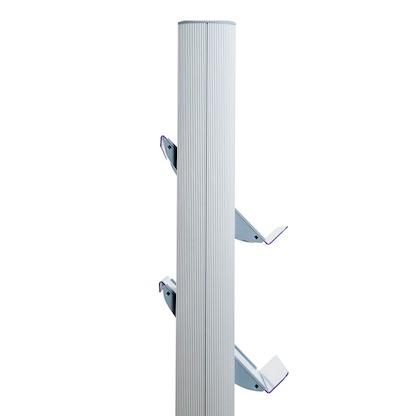 Artikelbild 5 für PAPERFLOW Prospektständer silber DIN A4 94,0 x 38,5 x 167,8 cm, 1 St., Artikelnummer 571669