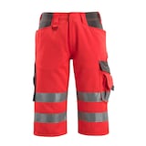 Artikelbild 1 für MASCOT® unisex Warnschutzhose kurz Luton rot, dunkelanthrazit Größe 54, Artikelnummer 767448