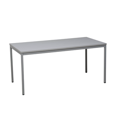 Artikelbild für Gürkan Mehrzwecktisch grau rechteckig, Vierkantrohr grau, 120,0 x 60,0 x 75,0 cm, Artikelnummer 824324