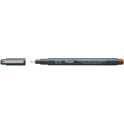 Artikelbild für Pentel Pointliner Fineliner braun 0,5 mm, 1 St., Artikelnummer 861993