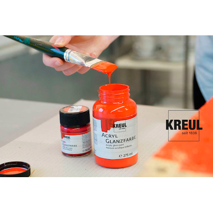 Artikelbild 4 für KREUL Glanzfarbe Acrylfarbe weiß 50,0 ml, 1 St., Artikelnummer 153557