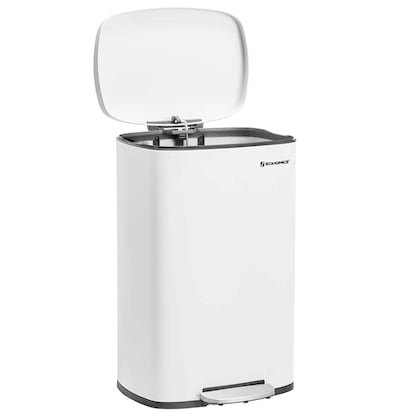 Artikelbild 2 für SONGMICS Mülleimer 50,0 l weiß, 1 St., Artikelnummer 290409