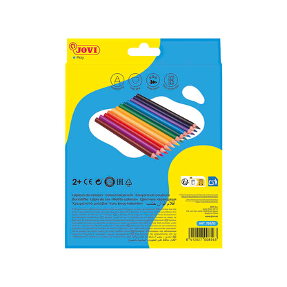 Artikelbild 5 für JOVI Buntstifte farbsortiert, 12 St., Artikelnummer 321717