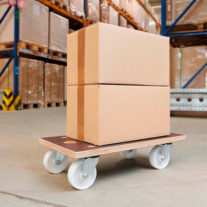 Artikelbild 2 für WAGNER® design yourself Transportroller MAXGRIP Power MM 1143 braun 30,0 x 57,5 x 15,0 cm bis 500,0 kg, Artikelnummer 419766