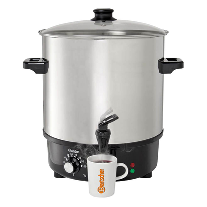 Artikelbild 2 für Bartscher Einkochautomat Glühweintopf CNS silber 25,0 l 2000 W, Artikelnummer 425409