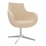 Artikelbild 1 für fm Sessel Pirum sand chrom Stoff 71,0 x 71,0 x 90,0 cm, 1 St., Artikelnummer 446837