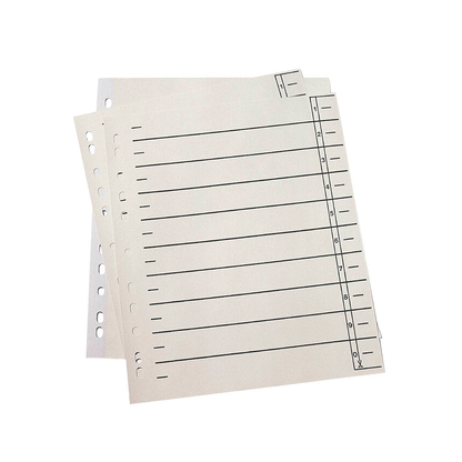 Artikelbild für Wekre Trennblätter DIN A4 1-10 chamois, 180 g/m², 100 Blatt, Artikelnummer 630394