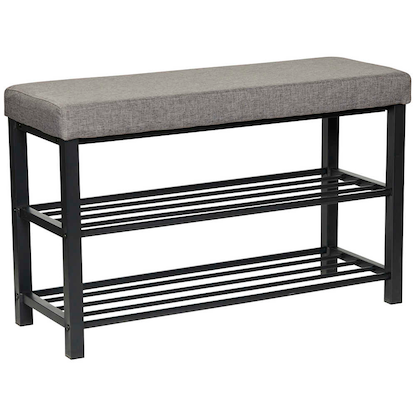 Artikelbild 3 für LOVE !T STORE !T Schuhregal LOFT schwarz, grau 80,0 x 31,5 x 50,0 cm, 1 St., Artikelnummer 740839