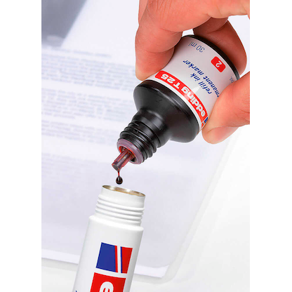 Artikelbild 5 für edding 850 Permanentmarker schwarz 5,0 - 16,0 mm, 1 St., Artikelnummer 466615