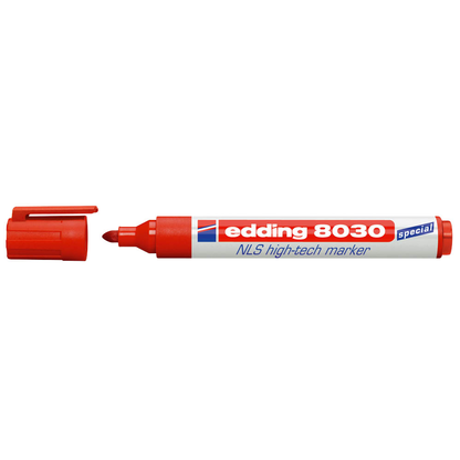 Artikelbild für edding 8030 Permanentmarker rot 1,5 - 3,0 mm, 1 St., Artikelnummer 489219
