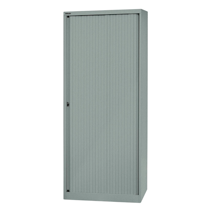 Artikelbild 4 für BISLEY Rollladenschrank silber 4 Fachböden 80,0 x 43,0 x 198,0 cm, Artikelnummer 923938