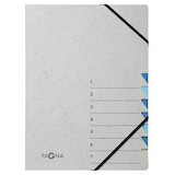 Artikelbild 1 für PAGNA Ordnungsmappe Easy Grey 7 Fächer grau, 1 St., Artikelnummer 407902
