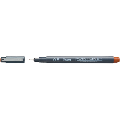 Artikelbild für Pentel Pointliner Fineliner orange 0,5 mm, 1 St., Artikelnummer 862104
