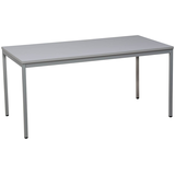 Artikelbild 1 für Gürkan Mehrzwecktisch grau rechteckig, Vierkantrohr grau, 160,0 x 80,0 x 75,0 cm, Artikelnummer 824336
