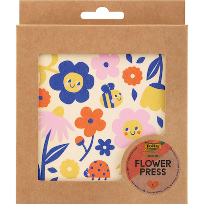 Artikelbild für folia Bastelset Blumenpresse mehrfarbig, Artikelnummer 285617