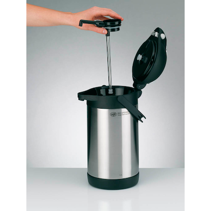 Artikelbild 9 für alfi Pumpkanne BIG SPENDER TT schwarz, silber 2,2 l, 1 St., Artikelnummer 482139