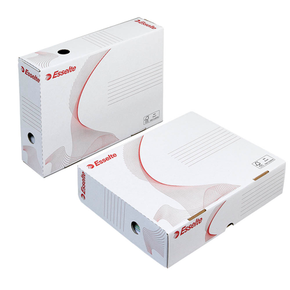 Artikelbild 2 für Esselte Archivboxen weiß 25,5 x 32,9 x 8,0 cm, 10 St., Artikelnummer 515052