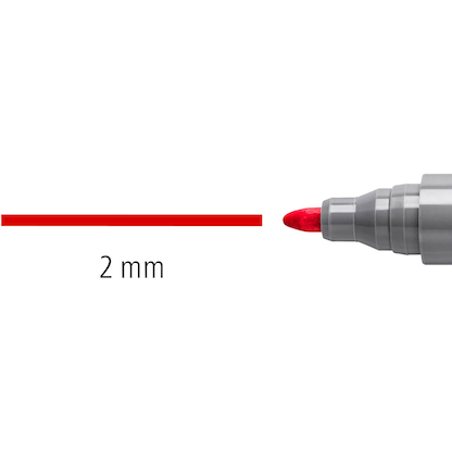 Artikelbild 4 für STAEDTLER 356 WP8 X Flipchart-Marker farbsortiert 2,0 mm, 8 St., Artikelnummer 381717