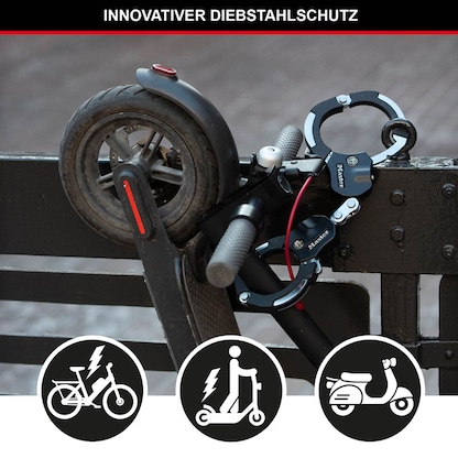 Artikelbild 4 für Master Lock® Fahrradschloss 8200EURDPRO schwarz 36,0 cm, 1 St., Artikelnummer 727323