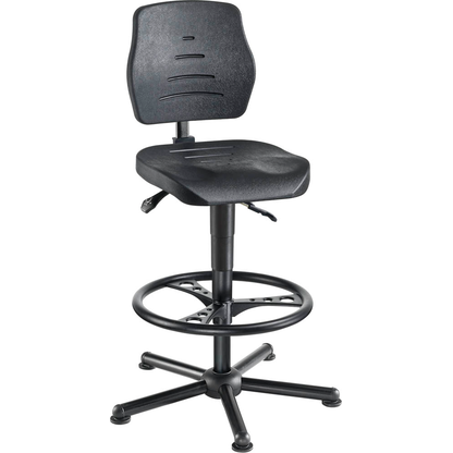 Artikelbild für meychair XXL Arbeitsdrehstuhl W15-25-H-PU-FR7 schwarz, Artikelnummer 180739