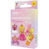 Artikelbild 1 für WUNDmed® Pflaster Prinzessin 02-076 bunt 1,9 x 6,3 cm, 10 St., Artikelnummer 470399