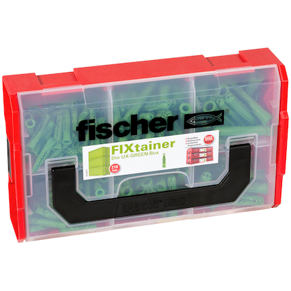 Artikelbild für fischer FixTainer - UX-Green-Box 532894 Universaldübel-Sortiment, 210-teilig, Artikelnummer 479719