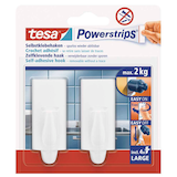Artikelbild 1 für tesa Trend Large Klebehaken für max. 2,0 kg, 2,0 x 5,0 cm, 2 St., Artikelnummer 739092