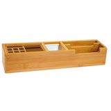 Artikelbild 1 für WEDO Schreibtisch-Organizer Bambus braun Bambus 4 Fächer 31,8 x 6,8 x 6,0 cm, Artikelnummer 260099