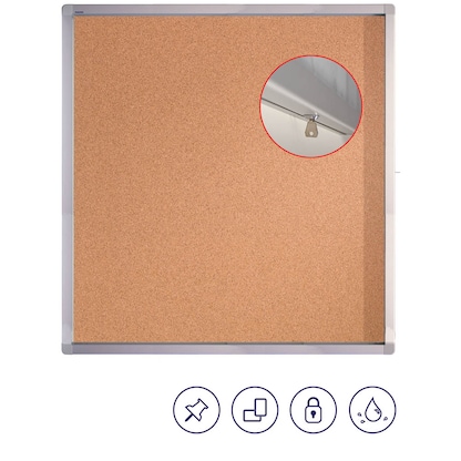 Artikelbild 2 für FRANKEN Schaukasten ECO silber 12x DIN A4 98,0 x 4,5 x 101,1 cm, 1 St., Artikelnummer 534394