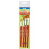 Artikelbild 1 für KREUL MUCKI Borstenpinsel Größe 4, 6, 8, 12, 16, 5-teilig, Artikelnummer 153607