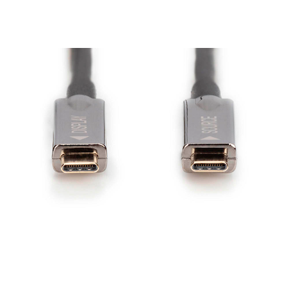Artikelbild 2 für DIGITUS USB-C/USB-C Glasfaserkabel AK-330160-150-S 10,0 m schwarz, 1 St., Artikelnummer 382639
