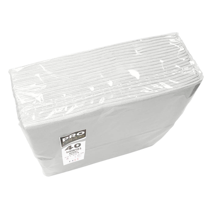 Artikelbild 4 für PROnappe Servietten weiß 2-lagig 38,0 x 38,0 cm, 40 St., Artikelnummer 634689