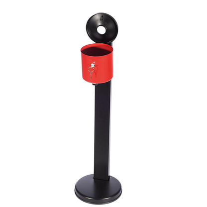 Artikelbild 2 für TKG Rondo senior Standaschenbecher rot abschließbar, 1 St., Artikelnummer 407318