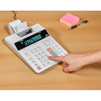 Artikelbild 7 für CASIO FR-2650RC Tischrechner druckend weiß, Artikelnummer 435901