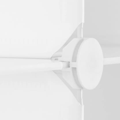 Artikelbild 2 für relaxdays Kleiderschrank, 10024527_49 weiß, transparent 180,0 x 46,5 x 234,0 cm, 1 St., Artikelnummer 522462