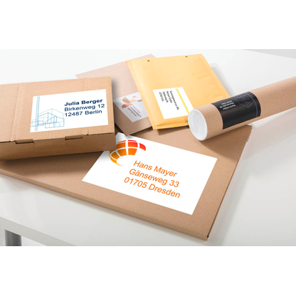 Artikelbild 7 für AVERY Zweckform Etiketten 3427-200 weiß 105,0 x 74,0 mm, 220 Blatt, Artikelnummer 341941