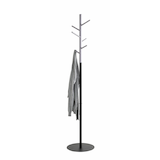 Artikelbild 1 für HAKU Möbel Kleiderständer 54524 schwarz Metall 6 Haken 36,0 x 170,0 cm, Artikelnummer 296789