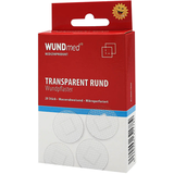 Artikelbild 1 für WUNDmed® Pflaster Rund 02-052 transparent 2,5 x 2,5 cm, 20 St., Artikelnummer 470439