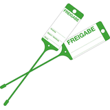 Artikelbild 1 für EICHNER Hängeetiketten Freigabe grün 21,5 x 5,8 cm gelocht, 200 St., Artikelnummer 701629