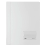 Artikelbild 1 für DURABLE Schnellhefter DURALUX Kunststoff weiß DIN A4 überbreit, 10 St., Artikelnummer 567495