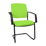 Artikelbild 1 für Topstar Besucherstühle BtoB 20 BB300A G05 grün Stoff, 2 St., Artikelnummer 635115