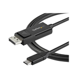 Artikelbild 1 für StarTech.com USB C/DisplayPort Kabel 2,0 m schwarz, 1 St., Artikelnummer 170297