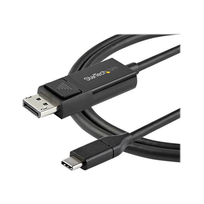 Artikelbild für StarTech.com USB C/DisplayPort Kabel 2,0 m schwarz, 1 St., Artikelnummer 170297