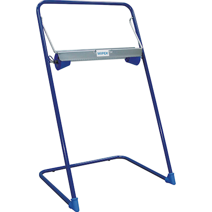 Artikelbild für WIPEX® Putzrollenhalter 91550N blau Metall, 1 St., Artikelnummer 486041