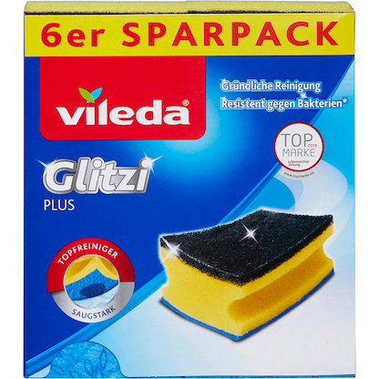 Artikelbild 3 für vileda Glitzi plus Topfreiniger, 6 St., Artikelnummer 137891