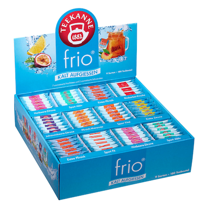 Artikelbild für TEEKANNE frio Collection Box Tee 180 Portionen, Artikelnummer 549719