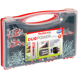 Artikelbild 1 für fischer Red-Box DuoPower + S 2K 536091 Dübel- und Schrauben-Sortiment, 280-teilig, Artikelnummer 627117