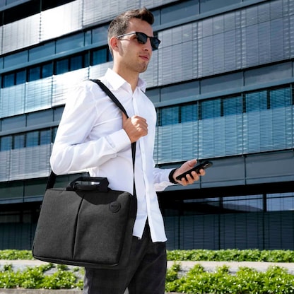 Artikelbild 6 für hama Laptoptasche Genua Polyester schwarz 00231018 bis 39,6 cm (15,6 Zoll), Artikelnummer 756037